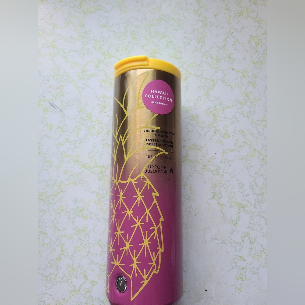 NWT 2020 Starbucks Tumbler Hawaii Exclusive, 16oz